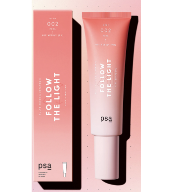 Кислотно-вітамінний пілінг для сяяння шкіри PSA Follow the light Multi Acids & Vitamin C Radiance Peel 50 ml