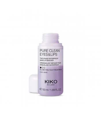 Рідина для зняття макіяжу KIKO MILANO Pure Clean Eyes & Lips MINI 50ml