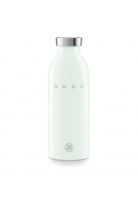 Термопляшка SMEG x 24Bottles з нержавіючої сталі, 500 мл, м'ятний