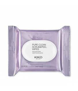 Серветки скрабуючі KIKO MILANO Pure Clean Scrub&Peel Wipes