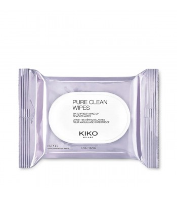 Серветки для зняття макіяжу KIKO MILANO Pure Clean Wipes