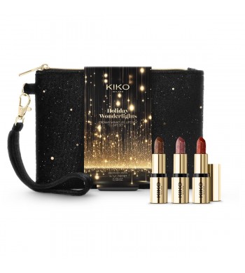 Набір для губ KIKO MILANO Holiday Wonderlights Creamy Miniature Lipstick Gift Set